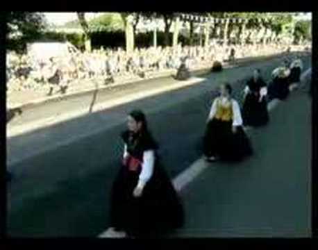 Representacion de Galicia en en el Festival de Lorient 2007