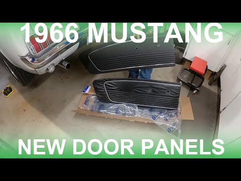 How to Install New Door Panels in a 1966 Mustang