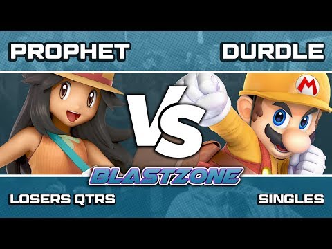 PSG Blastzone: Prophet (Pokemon Trainer/Robin) vs Durdle (Mario) - Losers Qtrs