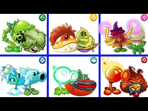 PVZ 2 - All Pair Of Family Plants Batltez - Which Team Plant 's Best?