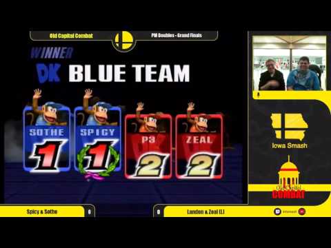 OCC Project M Doubles - Grand Finals - Spicy & Sothe (Blue) vs Landon & Zeal (Red)
