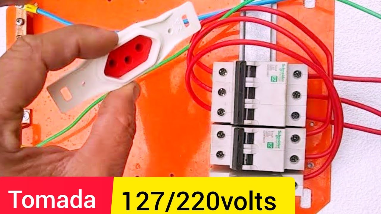 Como ligar  tomadas 220  e 127 volts em uma rede trifásica com entrada em 220 volts