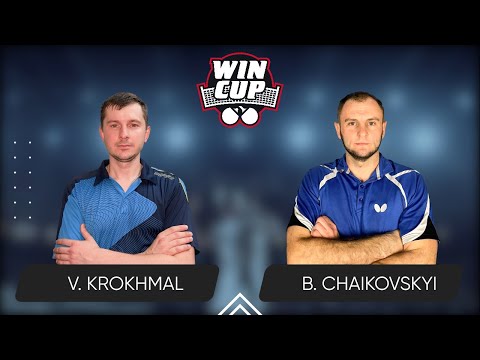 15:00 Vitalii Krokhmal - Bohdan Chaikovskyi West 3 WIN CUP 29.08.2024 | Table Tennis WINCUP