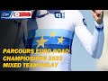 Dit is het parcours voor het EK Mixed Team Relay 2023 in Drenthe  - WIELERFLITS