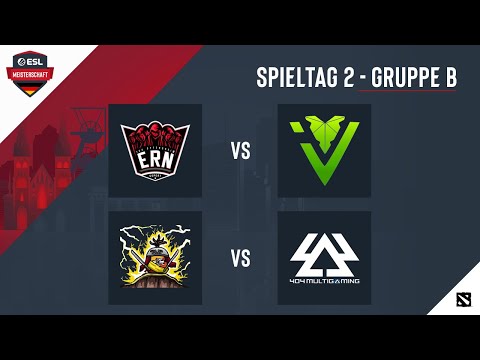 ERN vs IVY & hehe united vs 404 Multigaming | ESL Meisterschaft Season 2 in Dota 2