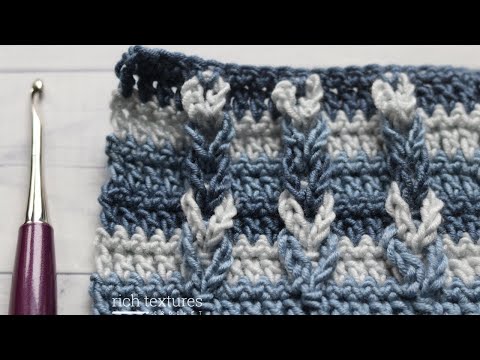 Jacob's Ladder Stitch | How to Crochet