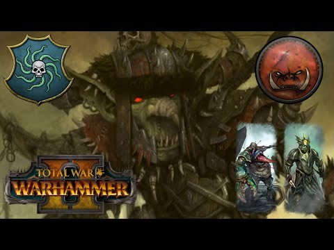 The SUPER SNEAKY GOBLIN GAMBIT. Vampire Coast Vs Greenskins. Total War Warhammer 2, Multiplayer