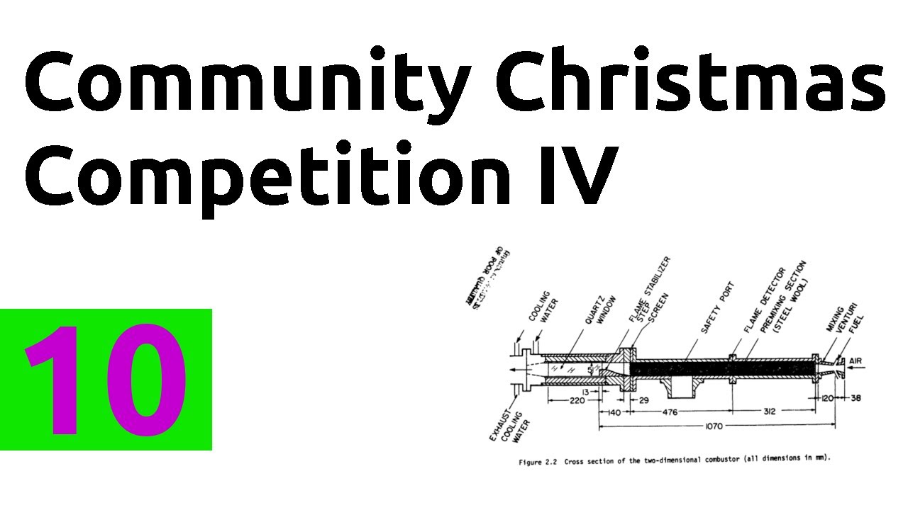Community Christmas Competition IV - Simulation of the backward facing step