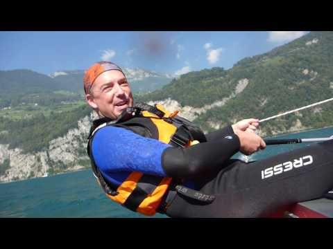 Katamaran Segeln Walensee