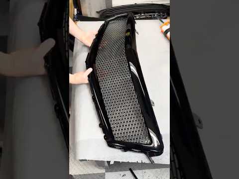 Quick 2013-14 Cadillac ATS custom  mesh grille installation