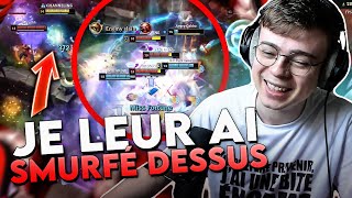 JE LEUR AI SMURFÉ DESSUS, ILS SONT SOUS LE CHOC !