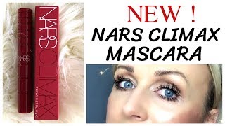 NEW! NARS CLIMAX MASCARA - DEMO AND REVIEW