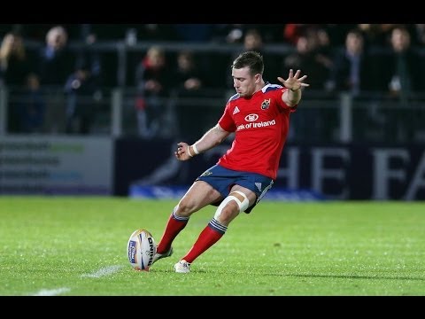 JJ Hanrahan 1st Penalty  - Glasgow Warriors v Munster 25th Oct 2013