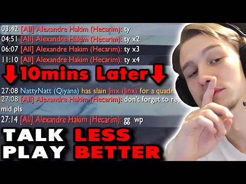Natty goes against a trash talking Hecarim (He regrets it)