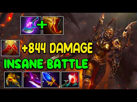 +844 DAMAGE [ Legion Commander ] UNBELIEVABLE CARRY BUILD - DOTA 2 GAMEPLAY