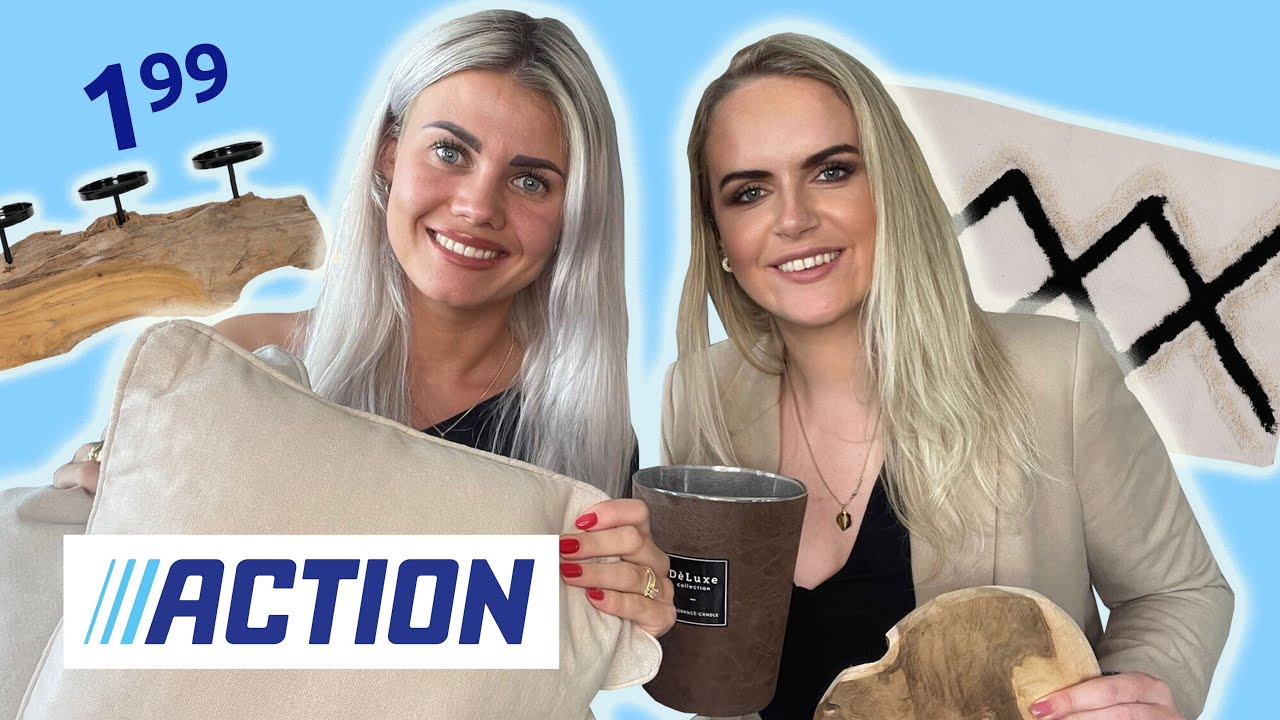 Budget WOONKAMER MAKE-OVER met ACTION artikelen 🏠🍁 - Iris & Naomie