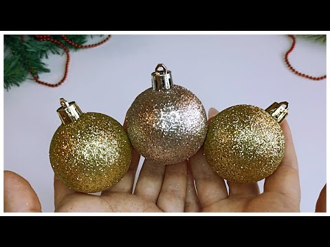 ? Взяла Ёлочные ШАРЫ ? покажу в какую КРАСОТУ их превратила. Поделки к Рождеству и Новому Году.