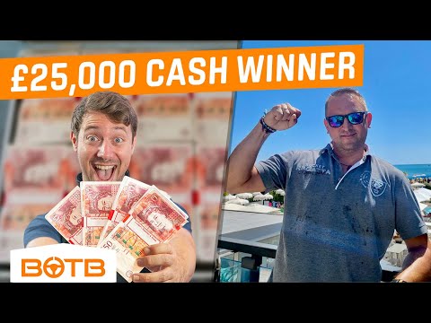 What a day to WIN! £25,000 Cash! BOTB Winner