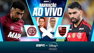 LANÚS X FLAMENGO AO VIVO: NARRAÇÃO DA IDA DA RECOPA SUL-AMERICANA | ESPN