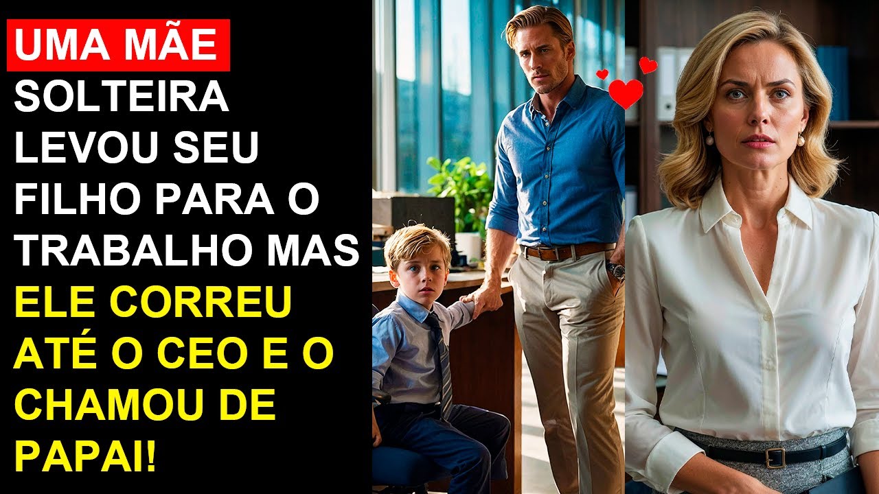 Uma Mãe Solteira Levou seu Filho para o Trabalho—Mas Ele Correu até o CEO e o Chamou de Papai!