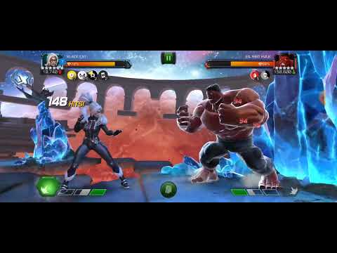 R3 Black Cat test with Synergies vs LoL Red Hulk