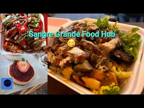 Best Tasting Street Food 😋 at Sangre Grande Food Hub 2024. Trinidad 🇹🇹