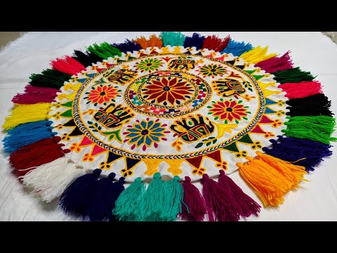 Amazing Hand Embroidery | Sindhi Work Rumal Bharat Ideas | Sadu Bharat @HeenaDholakiya