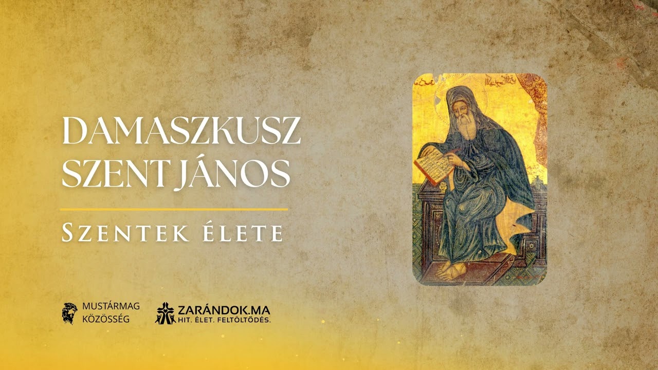 Damaszkuszi Szent János: A hit „méhe” és a képek védelmezője – Szentek élete