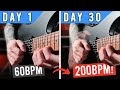 How To Build Guitar Speed FAST Just Practice THIS