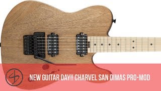 Video thumbnail for New guitar day!! Charvel Pro-Mod San Dimas Style 2 Okoume by Spencer Bruce