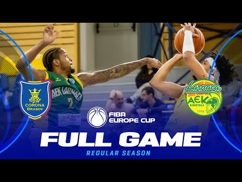 Regular Season | CSM Corona Brasov v Petrolina AEK | Full Basketball Game | FIBA Europe Cup 2025-26