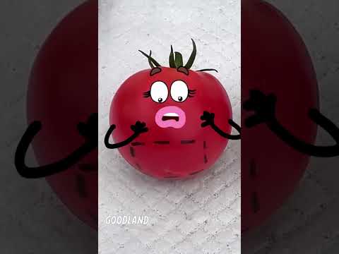 Goodland | Operation 2 tomatoes one black man 😂 #goodland #Fruitsurgery #doodles #sausage #animation