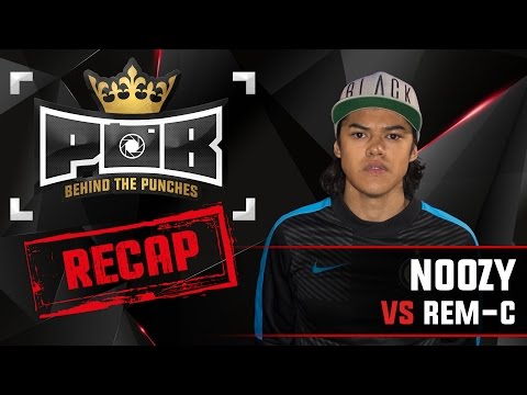 Noozy Recap vs Rem-C - Behind The Punches POB LIVE 5 Maart