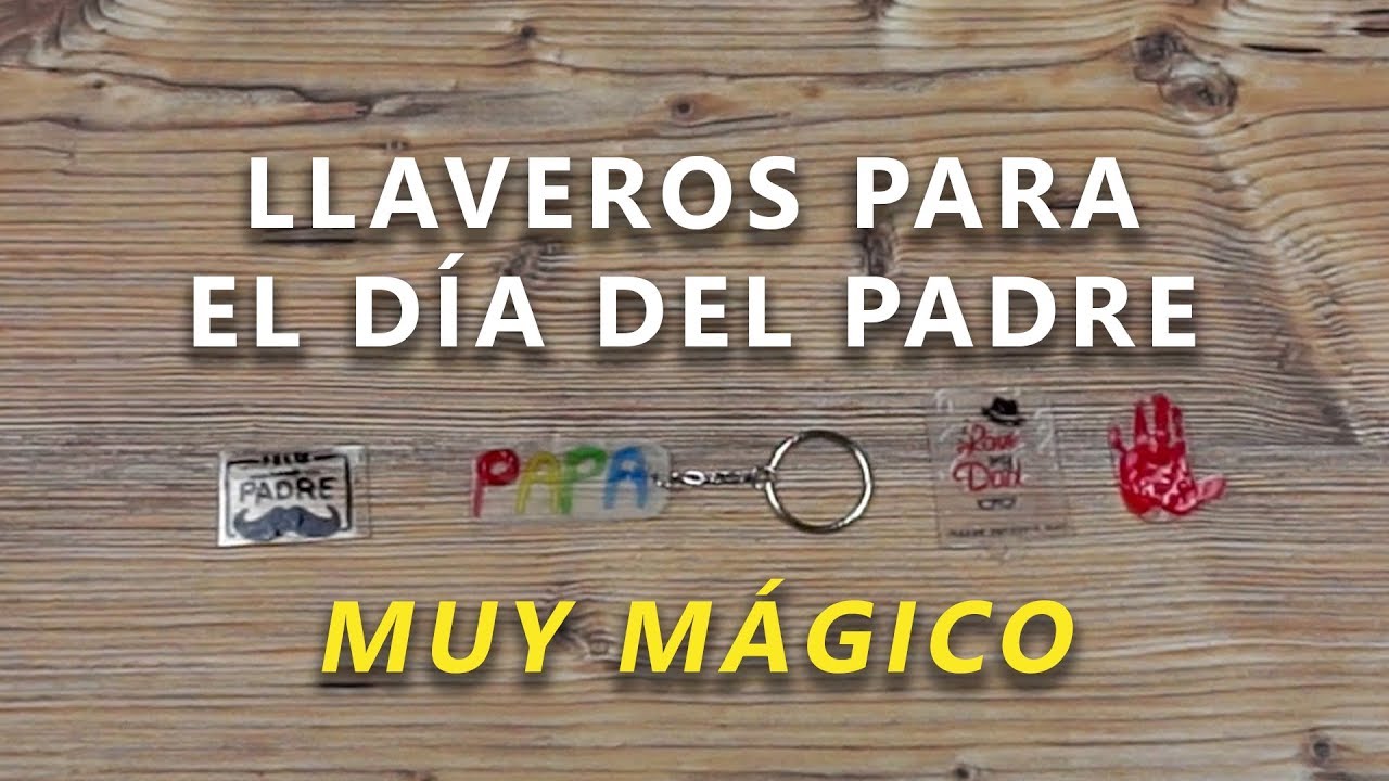 Watch (DIY) Llavero para el día del padre con plástico Mágico Now (DIY) Llavero para el día del padre con plástico Mágico