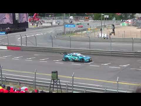DTM Rennen 1 Norisring 2018 mit Audi RS5 DTM, BMW M4 DTM und Mercedes Benz AMG C63 DTM