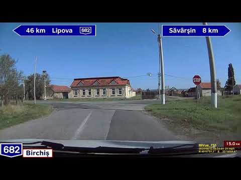DJ 682: Făget - Birchiş - Săvârşin (Aug. 13, 2020)