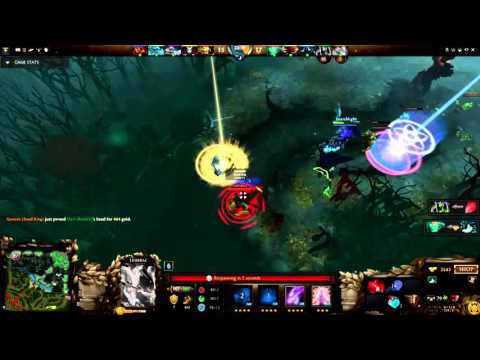 Dendi Leshrac 6100 Ranked Dota 2 - video pro gameplay in dota 2