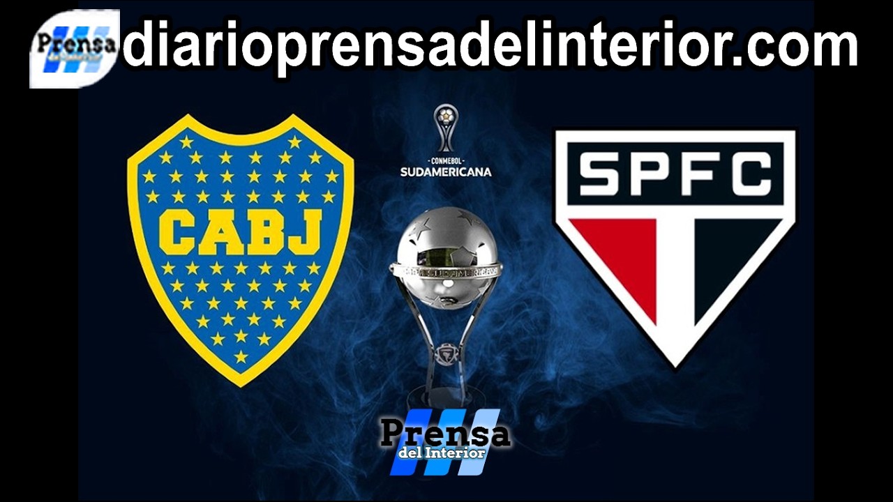 BOCA JUNIORS vs SÃO PAULO EN VIVO | CUARTOS DE FINAL DE LA COPA SUDAMERICANA 2026