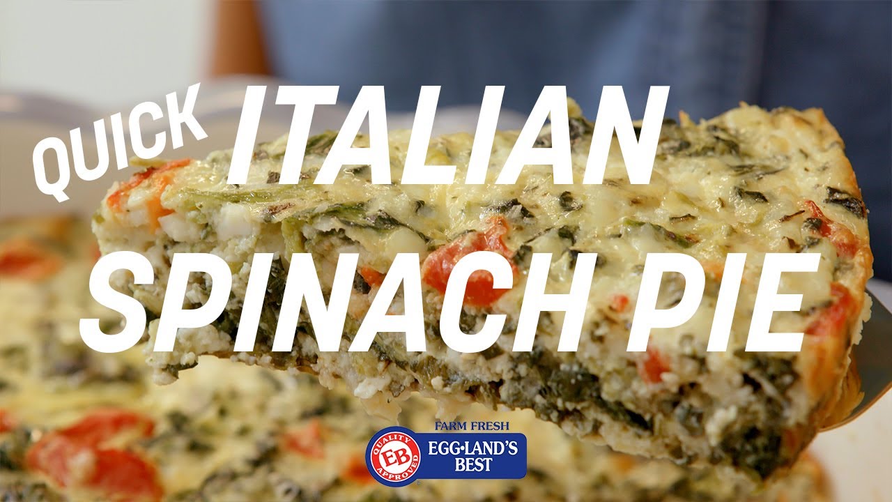 Quick Italian Spinach Pie