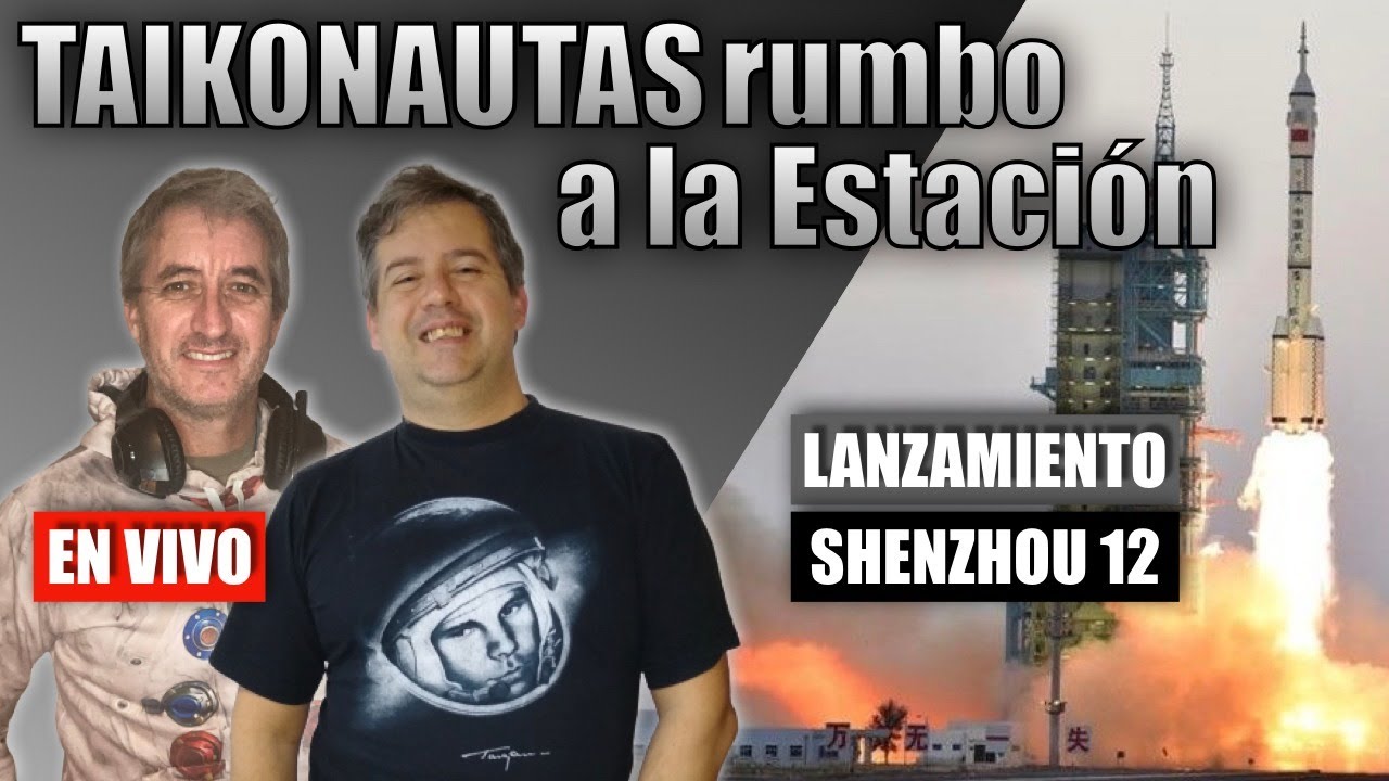 LANZAMIENTO Shenzhou 12 a la Estación Espacial Tiangong 3 | En VIVO, EN ESPAÑOL - (2021 Jun 16)