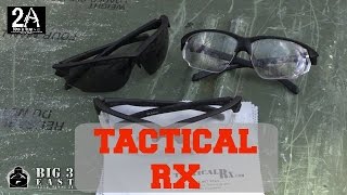 Big 3 East; Tactical RX, prescription shooting glasses
