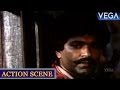 Charan Raj Escapes From The Police Oliyambukal Movie Scenes