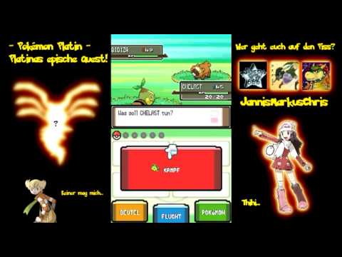 Let's Play Together Pokemon Platin [German] - #2 - Pokemon fangen leicht gemacht
