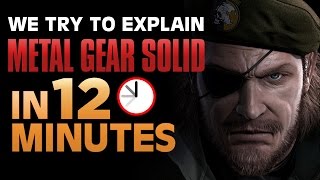 Haha metal gear series explained in 12 minutes