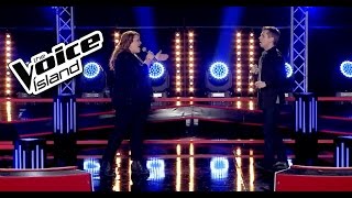 Gógó vs. Ellert - Heard It Through The Grapevine | The Voice Iceland 2015 | Battle