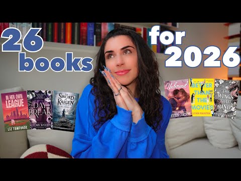 Die 26 Bücher, die ich 2026 lesen möchte! 📚⭐️
