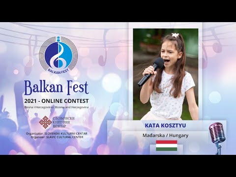 BALKAN FEST 2021 - KATA KOSZTYU -  Moon River (MOVIE SONG 8-14)