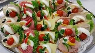 Catering, bufet kanapkowy