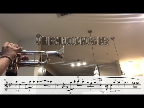 The smoothest trumpet playing you'll ever hear in your life