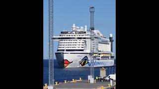 MV AIDAprima arriving to Tallinn #aidacruises #aidaprima #shipspotting #portoftallinn #cruiseship